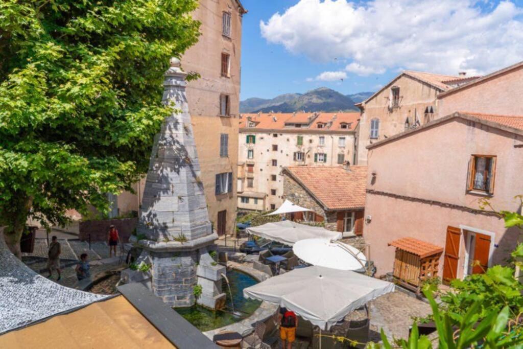 Corte Magnifique T2 45M2 Neuf 5 Personnes Place St Marcel Hyper Centre Wifi Lave Linge Tv Corte (Corsica) Exterior foto